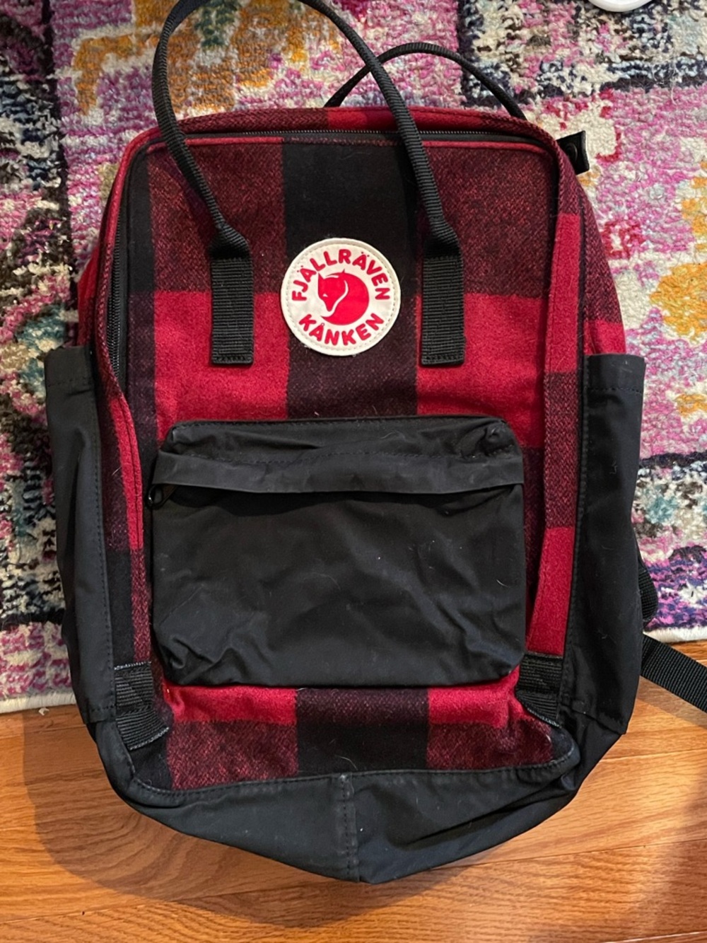 Fjallraven kanken re wool backpack